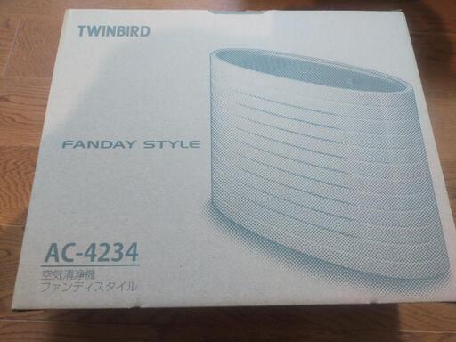 【新品】TWINBIRD 空気清浄機＆交換用フィルター５セット