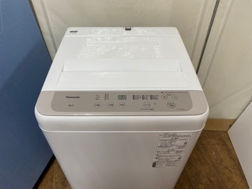 I752 ? 2021年製の人気モデル♪ Panasonic 洗濯機 （6.0㎏) ⭐ 動作確認済 ⭐ クリーニング済