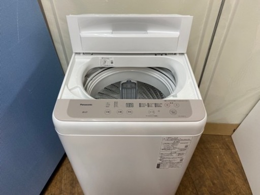 I752 ? 2021年製の人気モデル♪ Panasonic 洗濯機 （6.0㎏) ⭐ 動作確認済 ⭐ クリーニング済