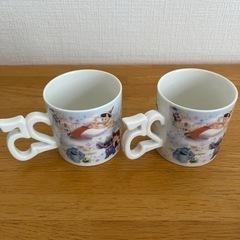 (Disney) 25周年.マグカップセットの画像