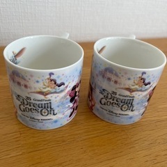 (Disney) 25周年.マグカップセットの画像