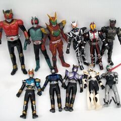 バンダイ 仮面ライダー ミニフィギュア ソフビ 29体セット 歴代ライダー 怪人 まとめて 8cm 9cm 11cm 12.5cm 特撮 レトロ ☆ PayPay(ペイペイ)決済可能 ☆ 札幌市 豊平区 平岸の画像