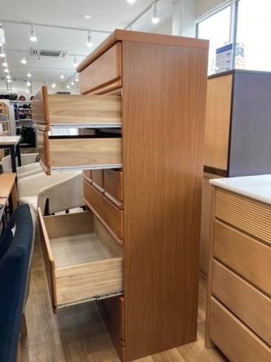 【トレファク高槻店】取りに来られる方限定！サンウッディ　7段チェストのご紹介です！