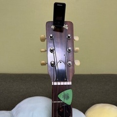 【値下げ‼️】フォークギター　ピック、チューニングメーター付きの画像
