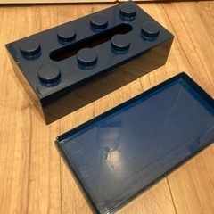 ブロック型 ティッシュ ケース 小傷 擦れ 多め 色あせ ありますの画像