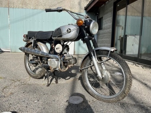 バーンファインド 未再生原型 CL90 スクランブラー 初期型 ベース車