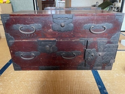 タンス　アンティーク　家具　古民家