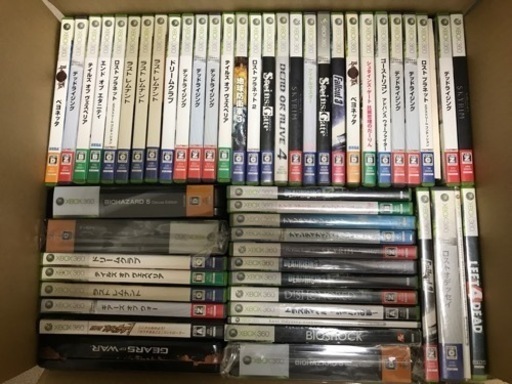 中古 XBOX360ゲーム　ソフト 大量　まとめ　処分　赤字　せどり　180本以上あります