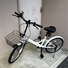 決まりました！折りたたみ自転車　20インチ　シマノ6段ギアの画像