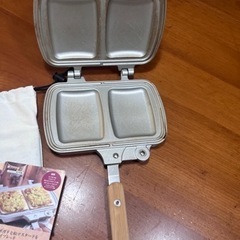 【引き取り先決定】snow peak スノーピーク　ホットサンドメーカー　あげますの画像