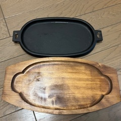 ⭐️まだまだ使える中古品⭐️ステーキやハンバーグの鉄板皿３セット⭐️の画像