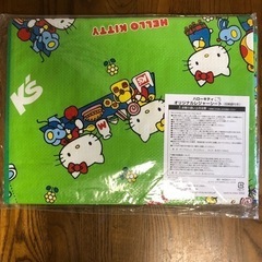 ハローキティ　レジャーシート（収納袋付き）の画像