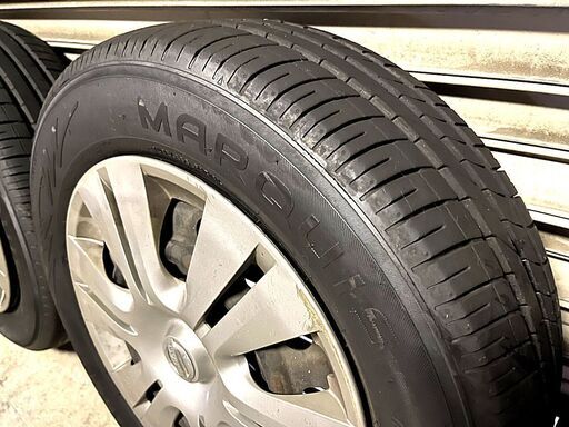 4本セット！バリ溝 15インチ PCD114.3 5H セレナ純正 ホイール＆タイヤ  195 65R15 MARQUIS CST MR61 ランディ ノア ヴォクシー