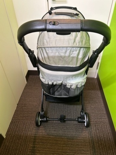 新品！折り畳みワンタッチ 2way ペットカート 分離式 対面式
