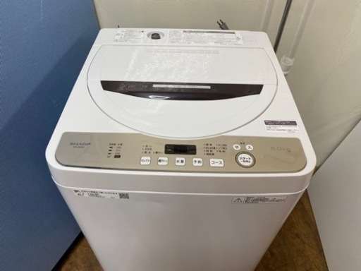 I472 ? 2020年製♪ SHARP 洗濯機 （6.0㎏） ⭐動作確認済⭐クリーニング済