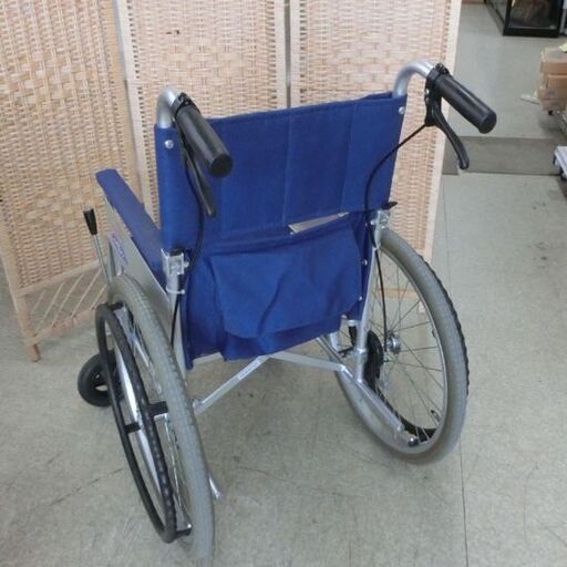 nissin 自走用車椅子 青 車椅子 Nissin 自走式 青系 車いす 車イス ブルー 介護 日進 札幌 西野店