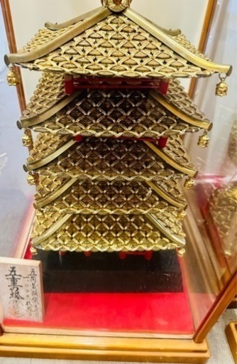 ご予約品 五円玉細工 4点セット まとめて限定 バラ不可 兜 宝船 神輿 縁起物 五月人形 美術品 骨董品