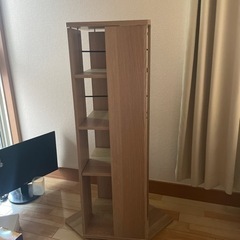 回転式本棚の画像