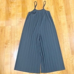 aquaist プリーツサロペット しまむら レディース  可愛...