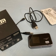 GL06P　ポケットWiFi （LTE）black