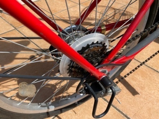 (美品) 6段変速　折りたたみ自転車