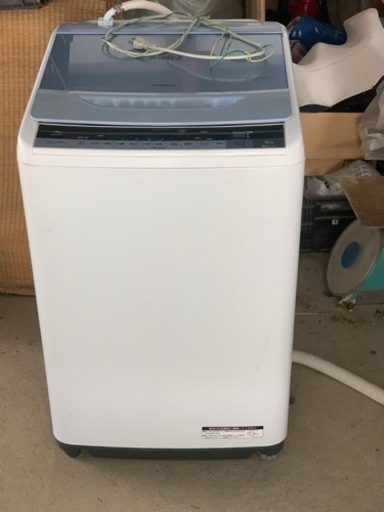 取引中【日立全自動洗濯機】　2016年製　bw-8wv 動作確認済み