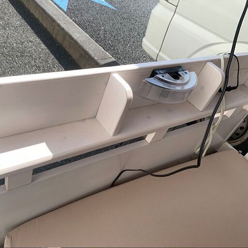 Z22#2段ベッド  はしごタイプ 固定式 シングル 耐震 すのこベッド 宮付き