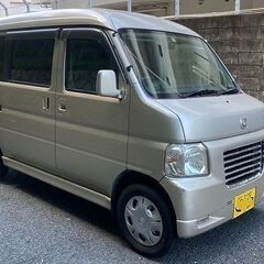 検査付き乗って帰れます。バモスホビオ4ナンバープロ　４WD　オートマ