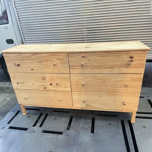 Z43#ローチェスト ローボード チェスト 引き出し付き 収納 収納家具