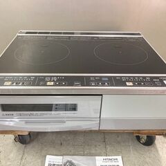 日立　HT-33AG　IHクッキングヒーター　据え置き型 2口I...