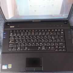 lenovo ノートパソコン　お話し中ですの画像