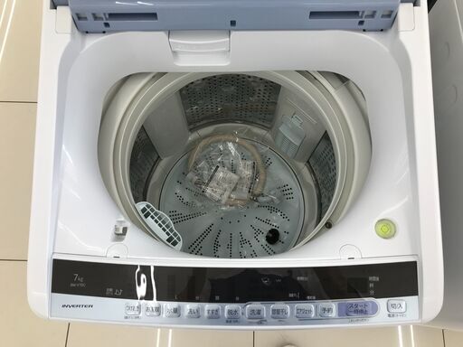 ★ジモティ割あり★ HITACHI 洗濯機 7kg 18年製 動作確認／クリーニング済み HJ392