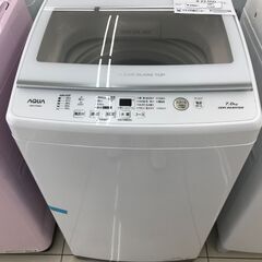 ★ジモティ割あり★ AQUA 洗濯機 7kg 22年製 動作確認／クリーニング済み HJ399