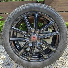 スタッドレス　ホイールセット　ザインSS　15インチ　4穴　165/55R15の画像