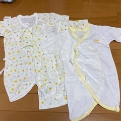 ベビー用肌着　新品　50〜60 6枚の画像