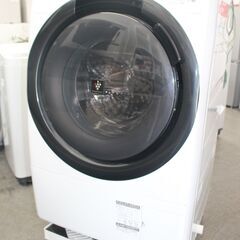 ★特別価格 超美品！高年式の22年製 プラズマクラスター★SHARP シャープドラム式洗濯乾燥機(ES-S7G-WL) 22年製 洗濯7㎏/乾燥3.5㎏ 販売★大田区・品川区配送・設置無料★店頭取引歓迎！