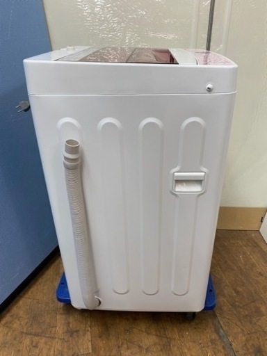I624 ? ピンクカラー♪ Haier 洗濯機 （5.5㎏） ⭐ 動作確認済 ⭐ クリーニング済