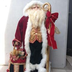 サンタの置物の画像