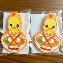日清　チキンラーメンヒヨコちゃん　タオルハンカチハンガーの画像