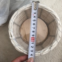 アレンジメント用　カゴ　2種の画像