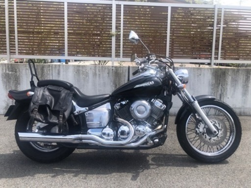予備検査付き❗️YAMAHA ドラックスター400 VH01J サイドバック付き