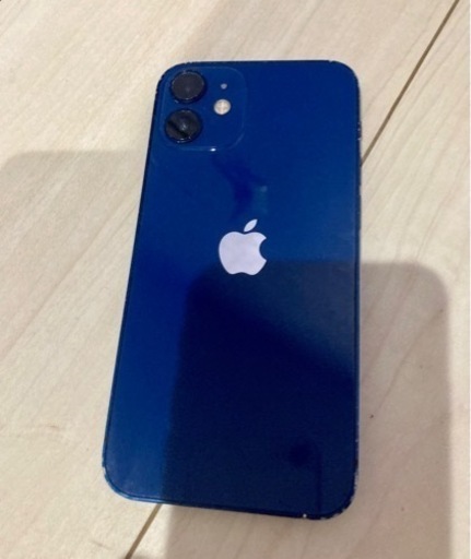 不動品ジャンク☆Apple iPhone 12 miniブルー 本体 APPLE 〔中古