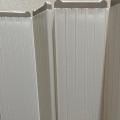 ほぼ新品　風呂蓋　 70 ×140cm用 東プレ 折りたたみ風呂ふた　アイボリーの画像