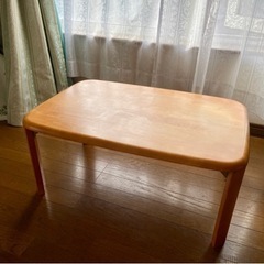 【引取限定】折りたたみ式　ローテーブル　75×50㎝