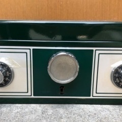 昭和レトロ　ヴィンテージ　手提げ金庫　
