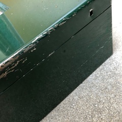 昭和レトロ　ヴィンテージ　手提げ金庫　の画像