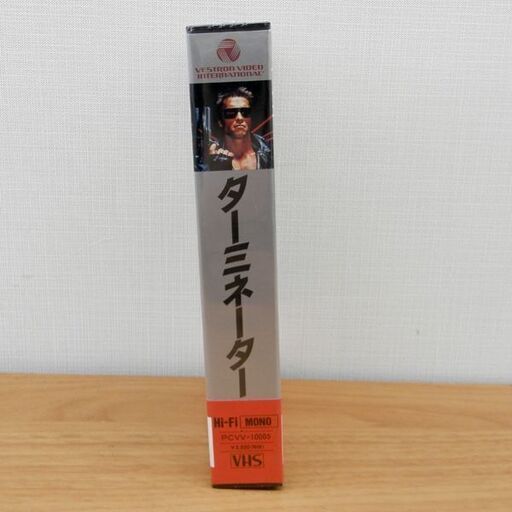 新品 VHS ターミネーター THE TERMINATOR ジェームズ・キャメロン アーノルド・シュアルツェネッガー 洋画 札幌 西区 西野