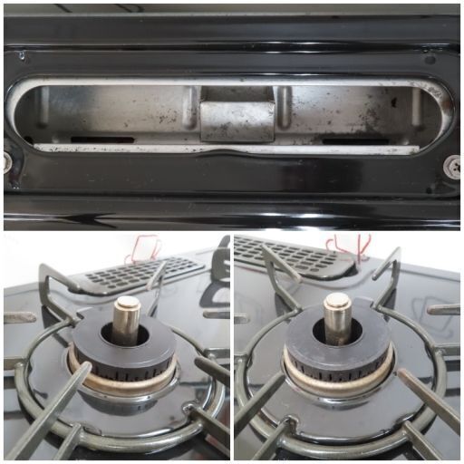 ☆リンナイ LPガステーブル RTE564BKL 2021年 保証残有♪