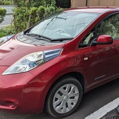 電気自動車　日産 リーフ ラディアントレッド Ｇ 最上級グレード