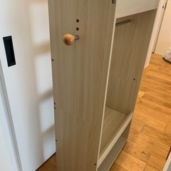 ハンガーラック　衣類収納の画像